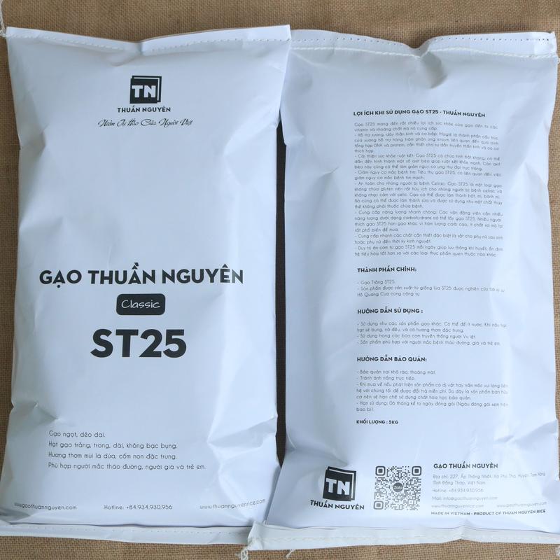Gạo ST25 – Gạo Thuần Nguyên - Gạo Việt Chuẩn Vị 0