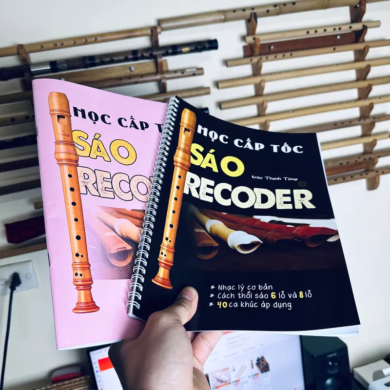 [Tài liệu] Sáo Recorder 6, 8 lỗ học cấp tốc - Sáo trúc Thanh Tùng 1