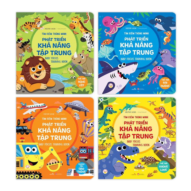 Sách cho bé - Tìm Kiếm Thông Minh - Phát Triển Khả Năng Tập Trung - Sách tương…