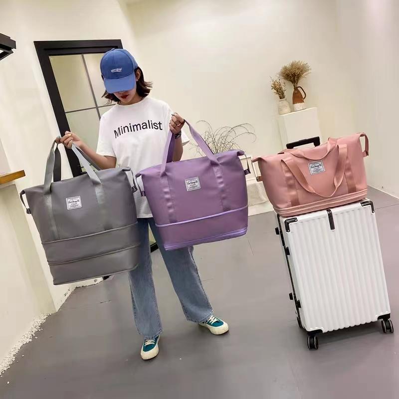 Orynne Bag Tas Lipat 2142 Travel Besar Carry Bag Waterproof Anti air Multifungsi Foldbag Wanita 4