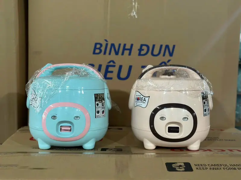 Nồi cơm điện mini béo ú - phong cách Hàn Xẻng 2
