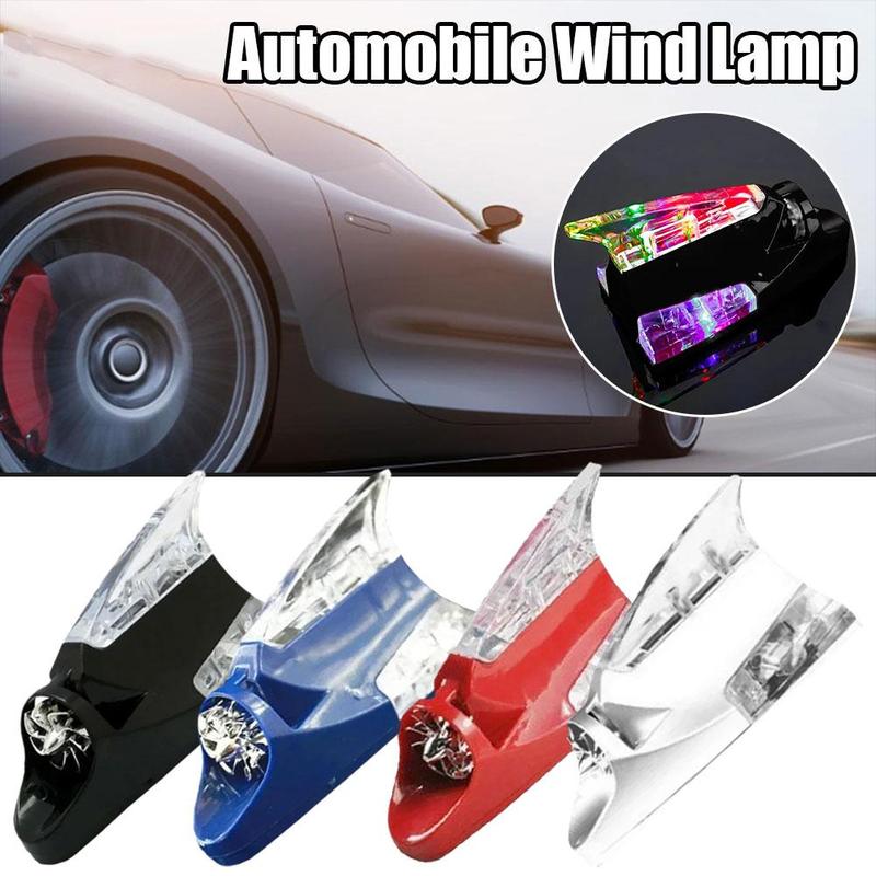 Product Introduction of Automobile Wind Lamp Wind-powered Decorative Lights Exterior Modification Accessories Car H2O0 45