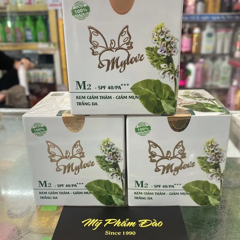 Kem MYLOVE- giảm T.hâm - Giảm M.ụn - Trắ.ng da 15g 0