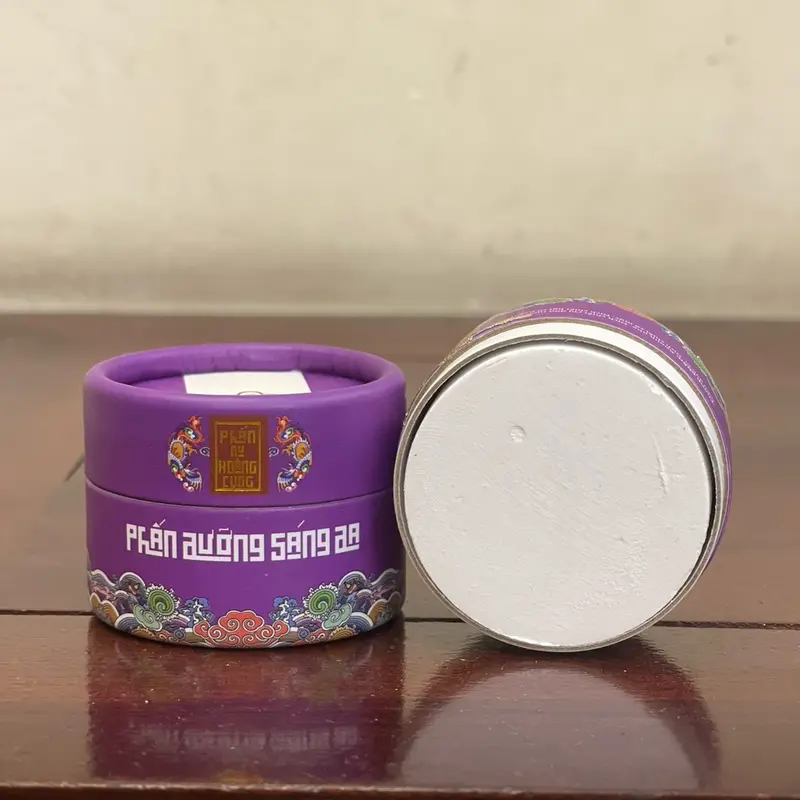 Phấn nụ dưỡng sáng da (hộp tím không chóp) 5