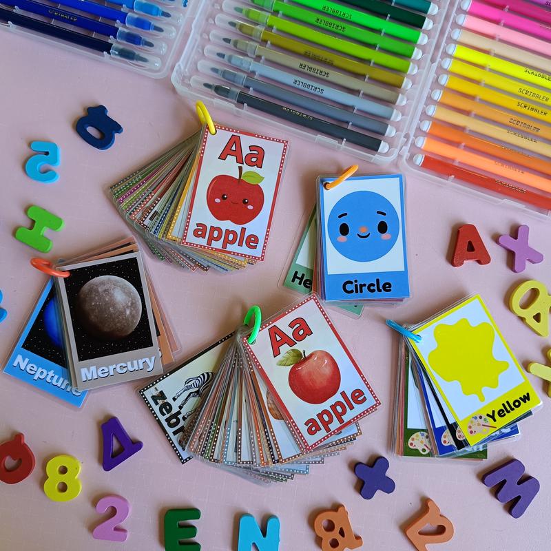 Laminated Flashcards For Kids Alphabet numbers colors TikTok Shop Laminated Flashcards For Kids Alphabet numbers colors TikTok Shop