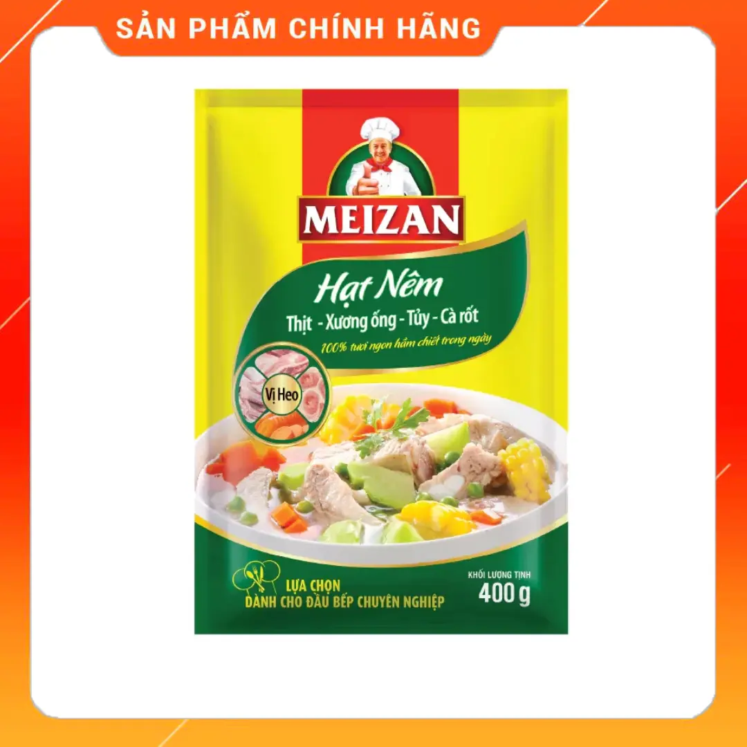 Hạt Nêm Meizan Vị Heo 400gram/ 1kg / 1kg8