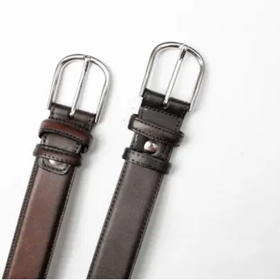 Thát lưng da bò 3 lớp handmade.M001 Khóa kim ý