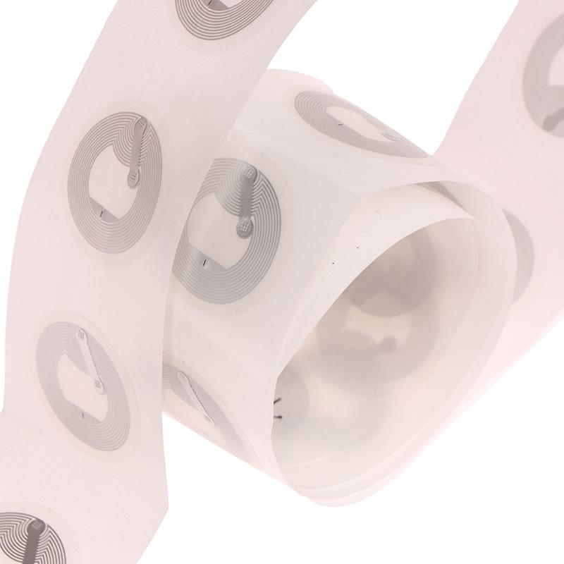 Product Introduction of 10pcs Clear NFC Tags NTAG 213 Stickers Protocol ISO14443A13.56MHz NTAG 213 Universal Label RFID Tags and All NFC Phones 20