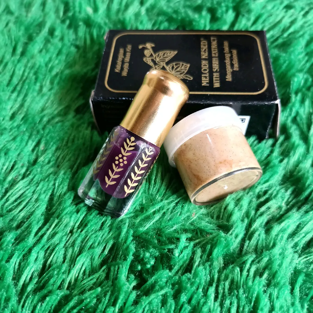 Paket spesial misktahara ungu cream dayak melody sirih