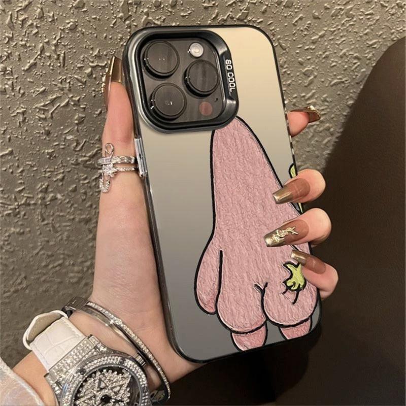 Product Introduction of Fun SpongeBobBob Applicable Apple Phone Case 15 New 14 Couple 13 Mobile Phone Case 12 Niche Mobile Phone Case transparent  phone  case 5