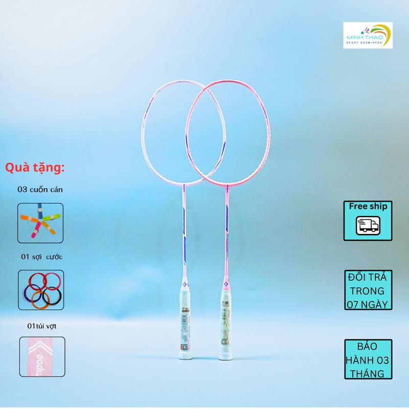 Vợt kumpoo pc99pro, k520s chính hãng ,mua được tặng cuốn cán và túi đựng bảo hành 3 tháng được lên cước sẵn 11kg Sport Cán Vợt