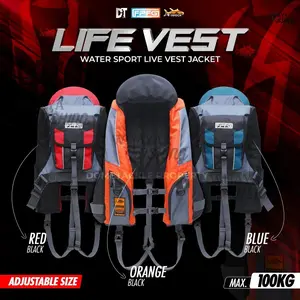 Wijaya Fishing Life Jacket FPFG Firelock Pelampung Rescue All Size Jaket Rompi Mancing Keselamatan Outdoor