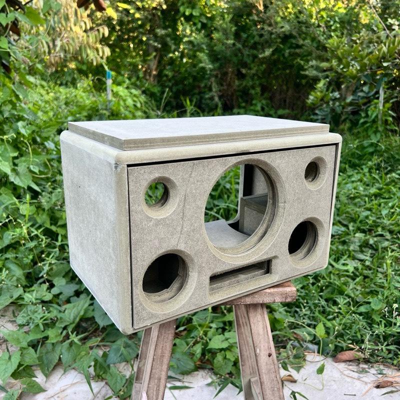 Thùng Loa Thô Box Loa 2.1 Cho Sub 5.25 Inch Toàn Dải 2.75 Inch Treble Lụa 1 Inch - Củ Loa Nghe Nhạc