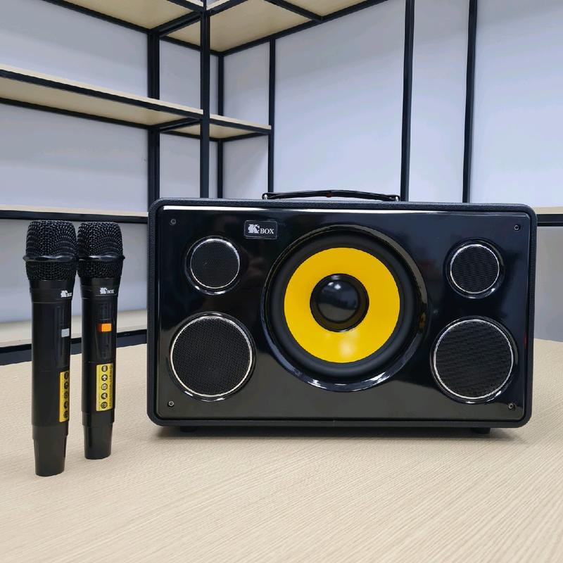 [ KCBox S8 ] Loa Karaoke Xách Tay KCBox - 5 Đường tiếng - 2 Mid - 2 Treble - 1 Bass Cao su 20 cm Củ Loa Nghe Nhạc Bluetooth
