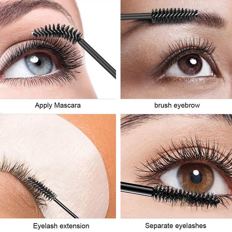 (ACC83) Kuas Bulu Mata Maskara Sisir Eyelash Extention Bulu Mata Alis Eyebrow Make Up 2