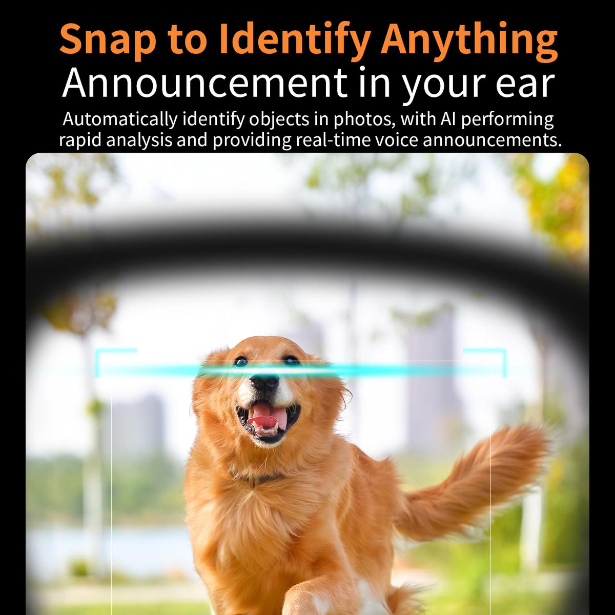 AI Smart Glasses V3 with 8MP Camera & ChatGPT. Features Bluetooth Call, Voice Wake-Up, Video Record & Music Play - Image 3