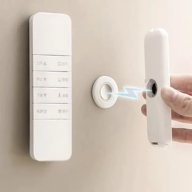 Remote control storage Magnetic wall-mounted non-punching wall-mounted non-marking sticker router Household air conditioner power strip storage device Organiser