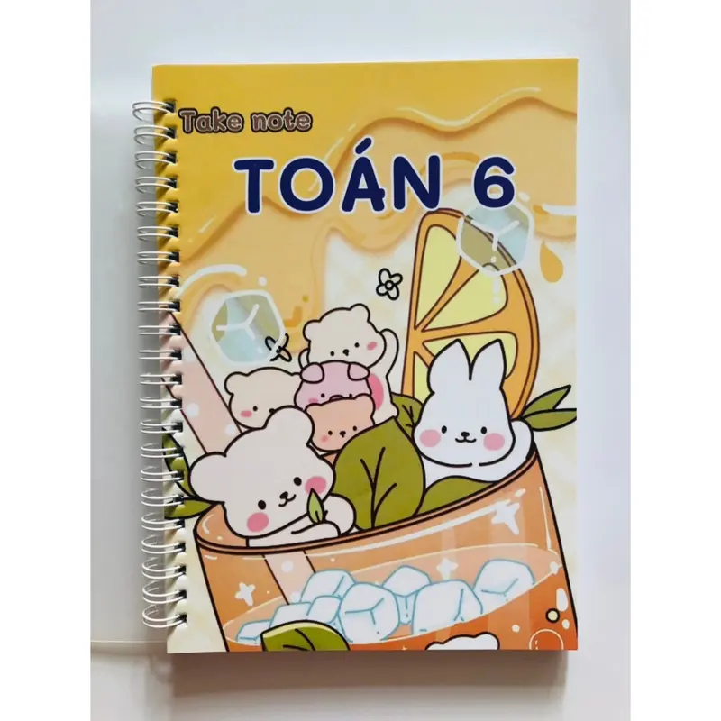 Sổ tay take note Tiếng anh lớp 3 - 12 lò xo khổ A5,giấy dày C250, dễ học,dễ nhớ,dễ ôn luyện 5