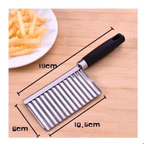 Dao răng cưa lượn sóng cắt rau củ, rau câu, bánh... hình sóng 3