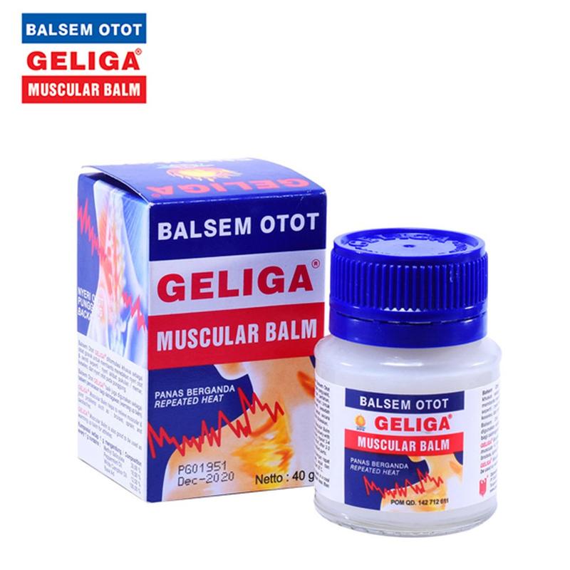  Eagle Brand Dầu Cù Là Lửa Geliga Muscular Balm 40gr Giảm Nhanh Cơn Đau Nhức Làm Ấm Thư Giãn Cơ Bắp Hương Thơm Thiên Nhiên 