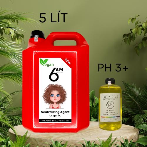 Dập Uốn Tóc Đa Năng Thuần Chay 5 Lít Tặng PH 3+ Căng Bền Sóng Mùi Thơm 6AM
