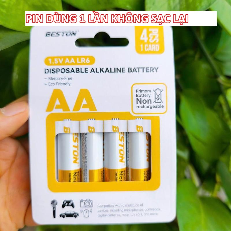 Pin kiềm Beston AA AAA 1.5V Alkaline cho Micro karaoke, đồ chơi , điều khiển,…