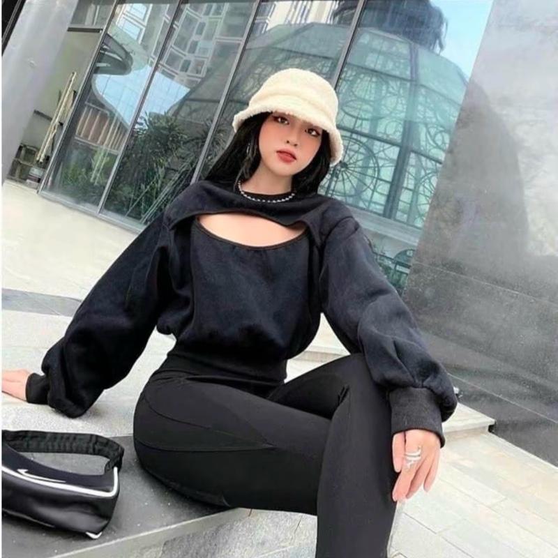 Quần legging nữ cạp cao bản to gen bụng chất vải Umi dày dặn mêm co giãn nâng v3 - Quần Legging dài lưng cao ôm bó sát 6