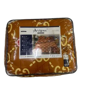 Bed cover Arizona Uk 160x200 Katun Lembut Bisa Dicuci
