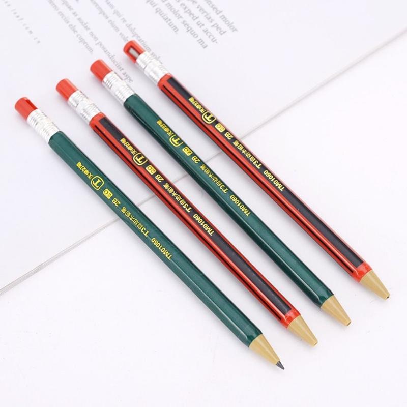Product Introduction of whatter Anti-slip 2.0MM 2B Automatic Pencil Comes With Sharpener Sketch Drawing Writing Tool Movable Pencil Stationery Press Type Sketch Pencil Sketch Comics Design 18