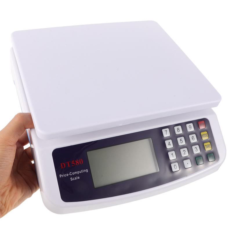 Cân Trọng Lượng Màn Hình LCD, Cân Gram Điện Tử Chính Xác, Để Theo Dõi Cơ Thể, Thích Hợp Cho Việc Nướng Em Bé, Thịt Và Thực Phẩm, Vật Liệu Nhựa, 24,00X22,00X6,60CM 3