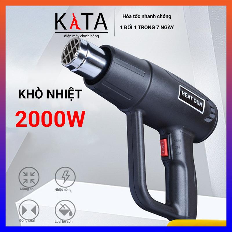 Máy khò hơi nóng cầm tay dành cho hộ kinh doanh thợ - khò nóng lõi dây nhôm bền tạo nhiệt nhanh KN04