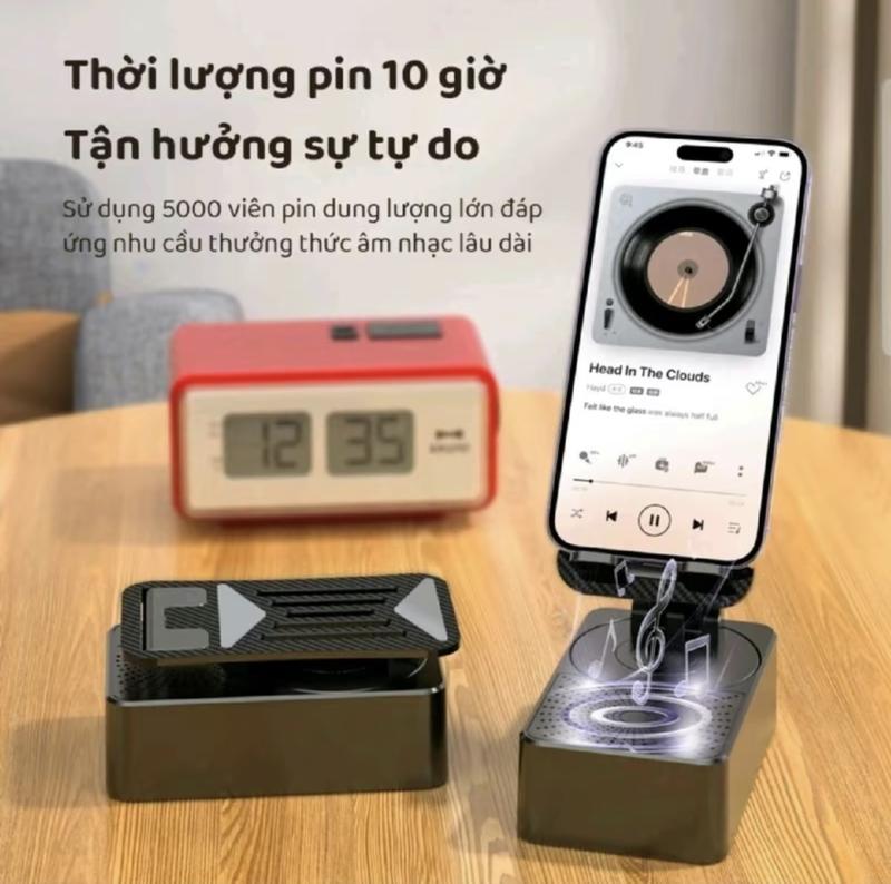 Product Introduction of Loa Bluetooth 3 Trong 1 Tích Hợp Sạc Dự Phòng K1, Làm Loa Phát Nhạc, Giá Đỡ Điện Thoại Chống Trượt Có Thể Gập Lại Nghe Nhạc Củ Loa 17
