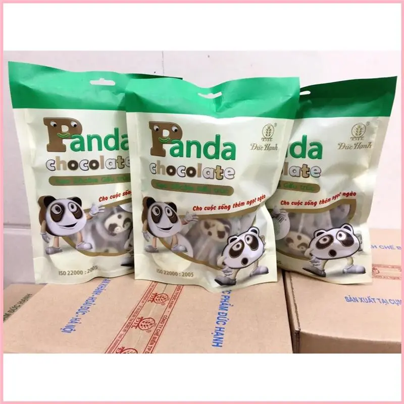 KOKAERISHOP [ Kẹo  gấu trúc ] Kẹo Que Socola Gấu Trúc Đức Hạnh 3 gói 200g 4