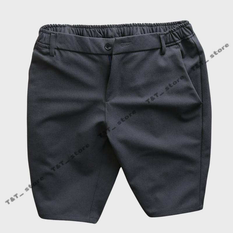 Size28 - 46 <130kg Big Size Quần short âu nam phối thun , Quân short  tây âu nam chất vải chéo co giản nhẹ 2 chiều