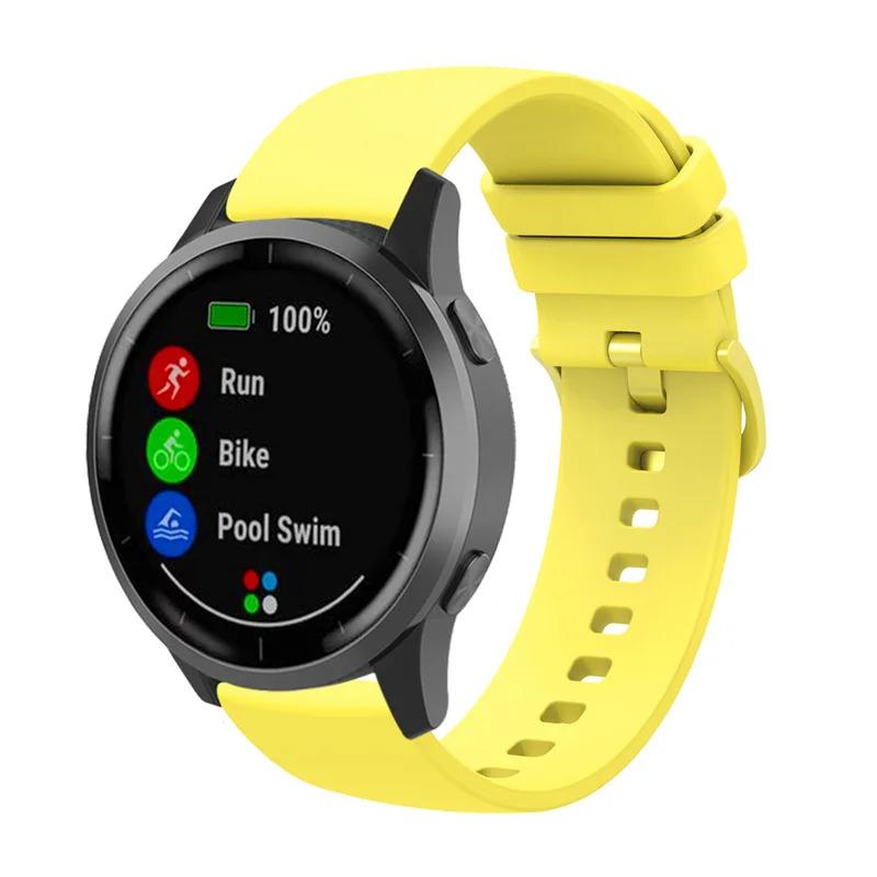 Product Introduction of 18mm/20mm/22mm Watch Band For Amazfit GTS/2/2e/GTS2 Mini/GTR 3/Pro/47mm/GTR2/2e/strata 2/3 Sport Silicone Bracelet Amazfit Bip 7