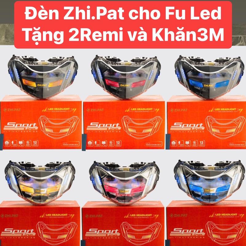 Đèn 2Tầng ZhiPat cho Fu.Led ,tặng 2Remi ,khăn3M . Và móc khoá . Đèn Pha Xi Nhan Kem den sieusang