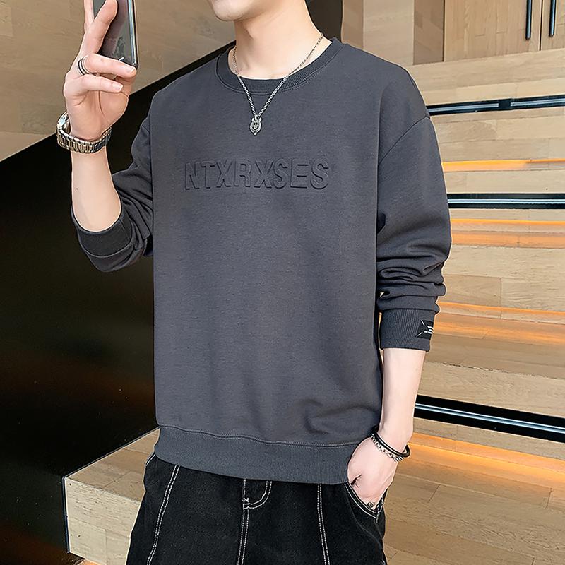 Áo nỉ sweater nam ECOLLECT dập chữ nổi phom rộng thoải mái vải dày 300gsm mới thu đông 2024 - SW04 Menswear Dài Tay Hoodie Tay Dài 