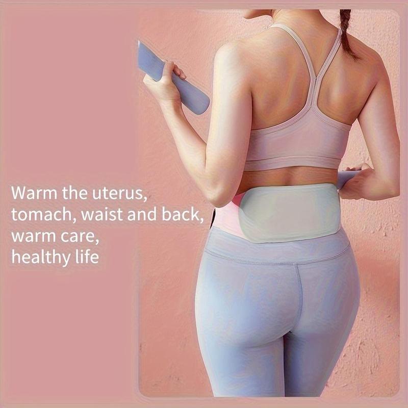 Product Introduction of USB Rechargeable Waist Belt, 2 Counts/set Multifunctional Waist Belt, Women's Abdominal Support Belt, Sports Support for Women 4