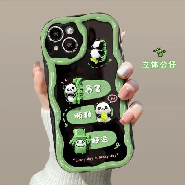 (Nhiều dòng máy) ốp Gấu PANDA xinh xẻo TPU dành cho nhiều dòng máy samsung,oppo,vivo,realme,xiaomi redmi,ip