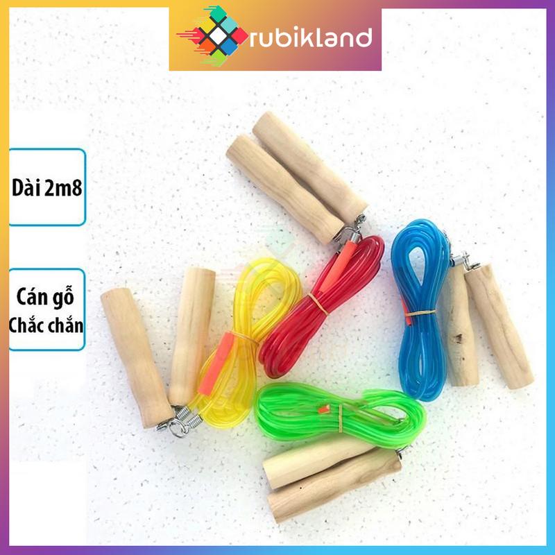 Dây Nhảy Thể Dục Trong Suốt Tập Thể Dục Cho Trẻ Em Và Người Lớn Dài 256cm Phụ Kiện Thể Thao Gym Đồ Chơi - Little Kobo