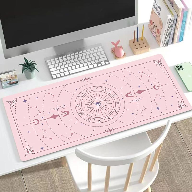 Product Introduction of Tấm lót chuột Magic Sakura, Kích thước lớn, Tấm lót bàn máy tính văn phòng, Tấm lót bàn trò chơi và bàn phím, Thích hợp cho bàn học sinh, Phát hành năm 2025, Thiết kế mảng ma thuật 2