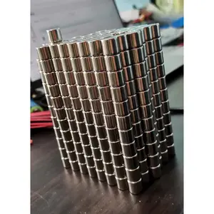 Strong Magnet Neodymium Disck 10x10mm Silinder 10x10mm 1cm 10x10 N52 super kuat 1x1cm magnet putih 10mm