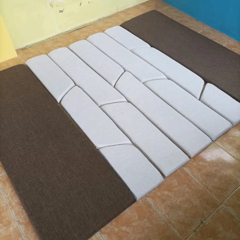 Headboard kmar tempat tidur hotel - headboard custom premium - headboard kepala kasur - hiasan estetik dinding kamar Furniture 7