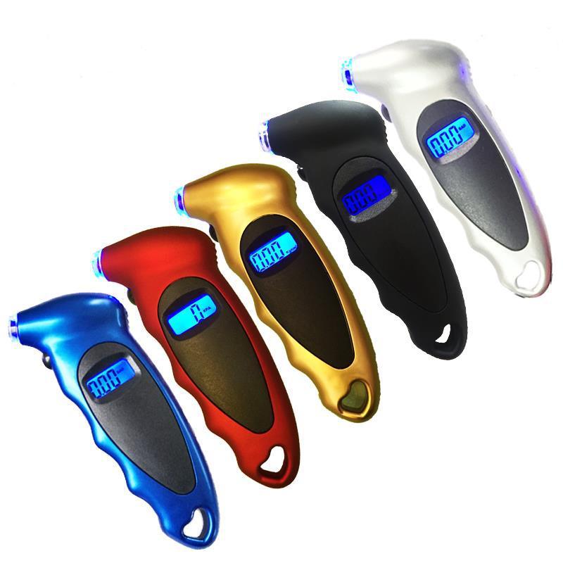 Product Introduction of Car Portable Digital LCD Tyre Tire Air Pressure Gauge Tester Tool Car Safety Tool Handheld Tyre Gauge Backlight High Precision 22