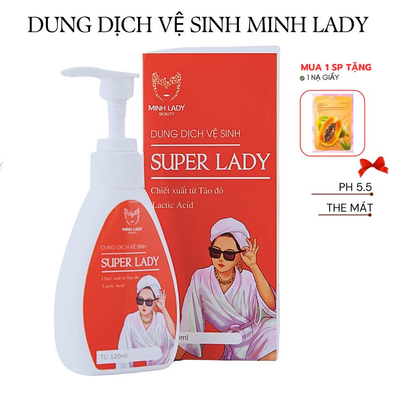 DUNG DỊCH VỆ SINH NỮ-NAM TẢO ĐỎ MINH LADY MẪU MỚI