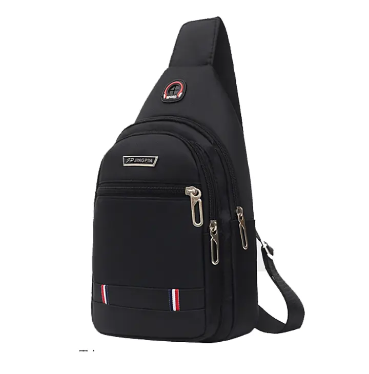 Túi đeo chéo nam không bám bụi có lỗ sạc , tai nghe Bag Kem