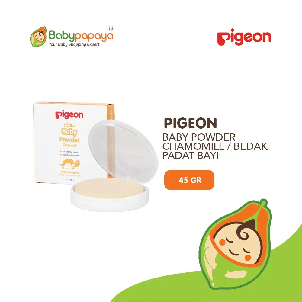 Pigeon Baby Powder Cake Chamomile (45 gr) Bayi Bedak