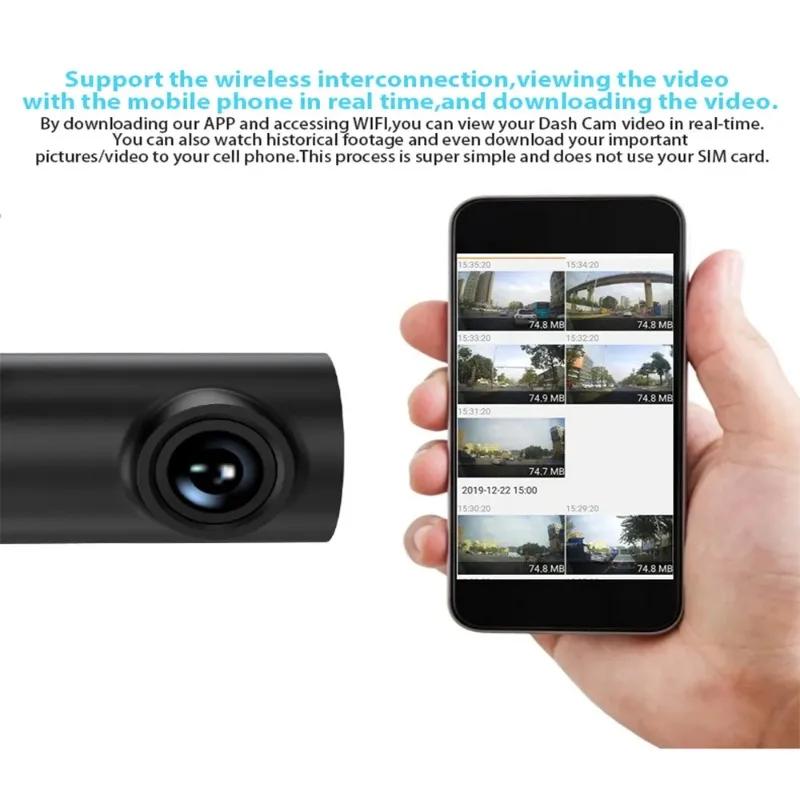 Product Introduction of LF9 PRO Dash Cam For Car Wi-Fi Video Recorder HD Night Vision FOR SONY 307 Full-Wave 170 °Wide-Angle Lens Car Recorder 22