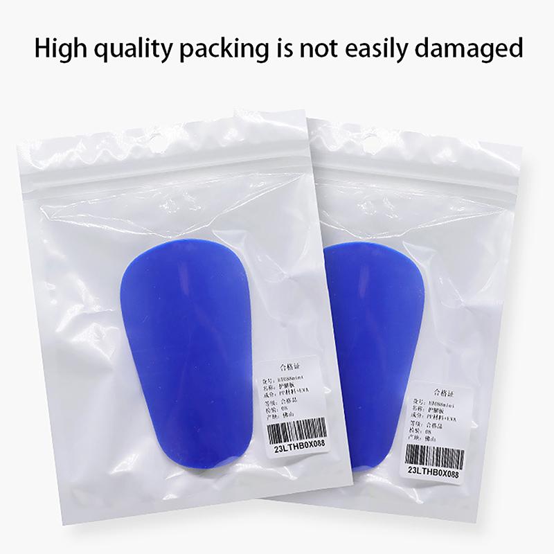 [YYY]1 Pair Mini Football Shin Pad Wear-resistant Shock Absorbing Leg Protector Lightweight Portable Soccer Training Shank Board 4