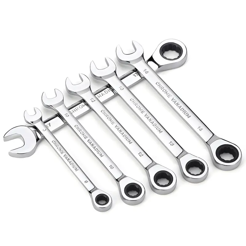 ALLEFIX Kunci Ring Pas Bolak Balik 2 In 1 Ukuran 6-27mm Bahan Stainless-steel Anti Karat - 10170 1